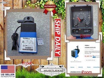 Pulsatron LPA3MA-VVC9-U03 Metering Pump Series E Plus (E+) 12 GPD @ 100 Feeder 