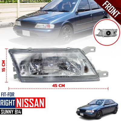 Head Lights Front Lamp Right RH For Nissan Sunny B14 1993-1998