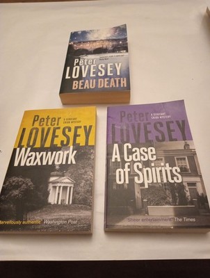 X3 Book Bundle by Peter Lovesey Paperback Books Good Read