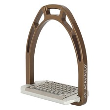 Acavallo Arco Evolution Alupro Stirrups, One Size, Bronze, Set of 2