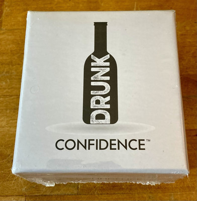 Drunk Confidence Drinking Party Game for You and Your Overconfident Friends NEW