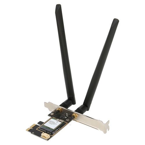 Wireless WiFi 6 PCIE Card With 2 Antenna 1800Mbps 2.4Ghz 5Ghz Support MU MIMO CB - Bild 10 von 22