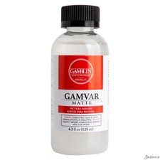 Gamblin Gamvar Matte Picture Varnish Resin 125ml For Oil Paintings