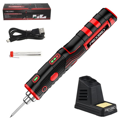 Lötkolben Akku tragbar 11W LD006A Pro 2500mAh 520 Grad schnell aufheizen Löten