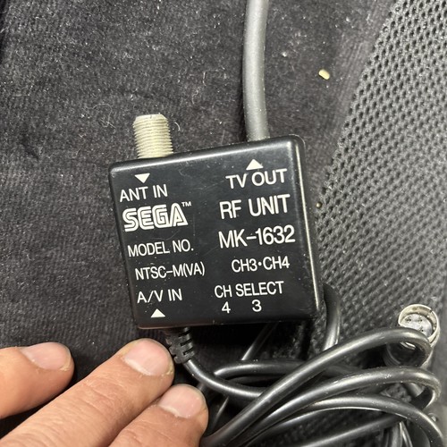 Vintage Sega Genesis MK-1632 HF-Einheit AV-Kabel Adapter Schalter Original-Zubehör-Hersteller funktioniert! - Bild 1 von 8