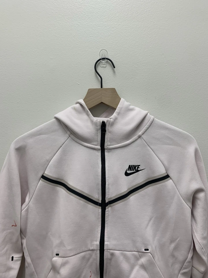 Nike Tech Zip Up Hoodie Sweatshirt Size Youth L (Pre-owned) - Image 2 of 4