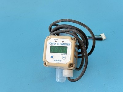 Tokico Vortex Flowmeter Digital LCD Display   Industrial Liquid/Gas Flow Meter