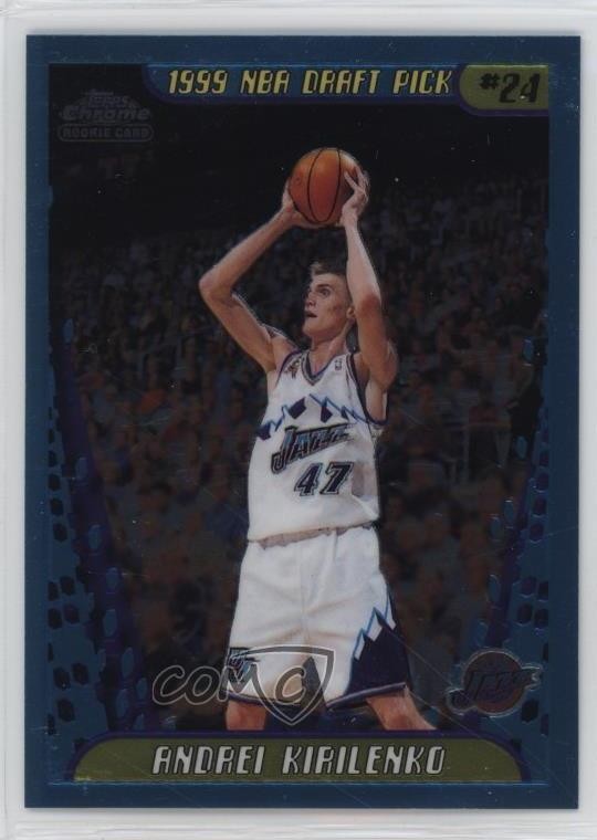 2001-02 Topps Chrome Andrei Kirilenko #161 0u9w
