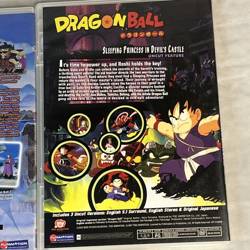 Dragon Ball Movie DVD Box Set (DVD, 2005) Sleeping Princess, Path Power Mystical - Picture 4 of 5