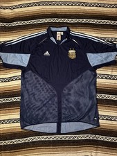 VINTAGE ARGENTINA 2004 2005 AWAY FOOTBAL SHIRT SOCCER BLUE JERSEY ADIDAS XXL 
