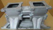 Weiand 1995 Sb Mopar Tunnel Ram Dual 4150 Flange Aluminum Weiand 1995 Sb Mopar Tunnel Ram Dual 4150 Flange Aluminum
