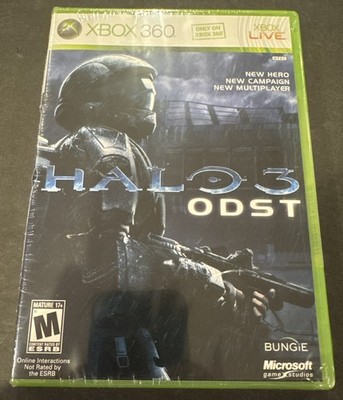 Halo 3: ODST (Microsoft Xbox 360, 2009) Factory Sealed - Free Shipping - Bungie