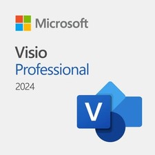 Microsoft Visio 2024 Professional para 1 PC | Sellado de fábrica al por menor