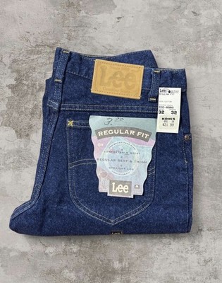 Vintage Lee Jeans Men s 32x32 Pepper Wash Regular Fit Made In USA NWT