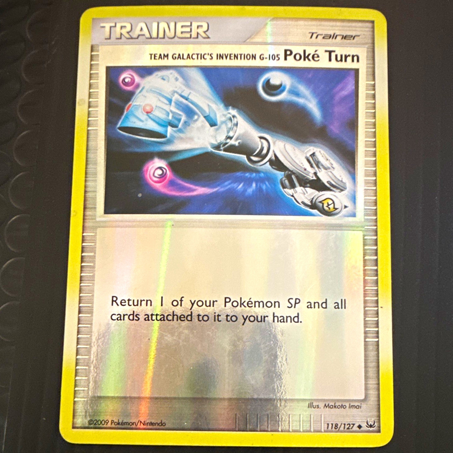The Pokémon Company Poke Turn 118/127 Platinum Uncommon Rev Holo ENG 2009