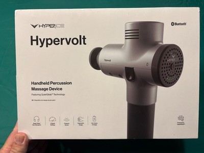 Hyperice Hypervolt Bluetooth Percussion Massage Device - Silver (53100 038-00)