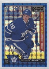 2016-17 O-Pee-Chee Platinum Royal Blue Cubes 7/99 Nikita Soshnikov #189 k0m