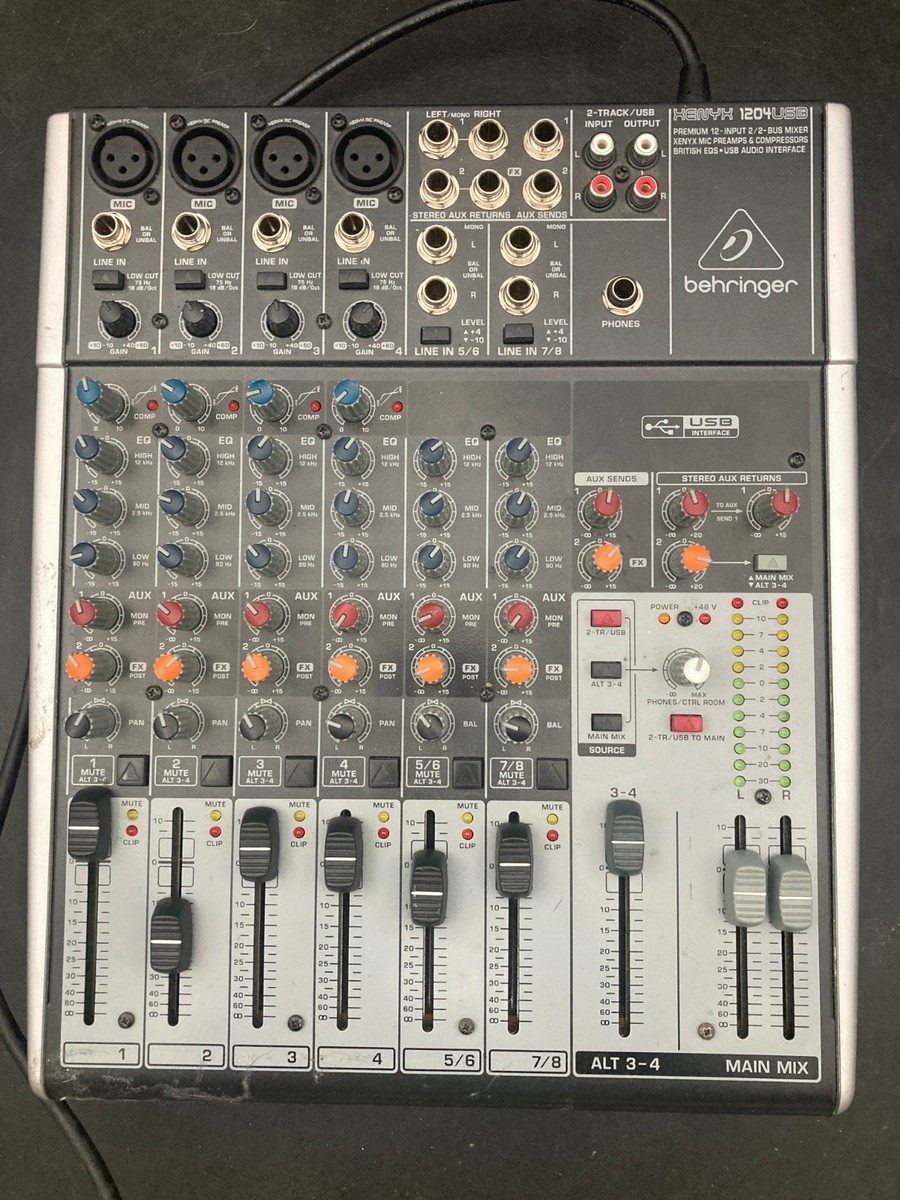 【新品未使用品】1204USB XENYX Behringer XENYX 1204USB mixer - What To Know & Where To Buy