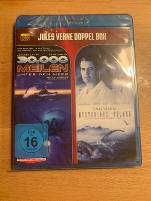 Jules Verne Doppel - 30.000 Meilen unter dem Meer-Mysterious Island -Bluray -Neu