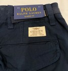 100% Authentic Ralph Lauren Polo Cargo  Shorts Blue Size 33 Retail $100 — photo 3