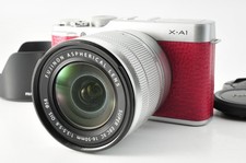  NEAR MINT Fujifilm X-A1 Red 16.3MP Digital Camera 16-50mm Lens from JAPAN