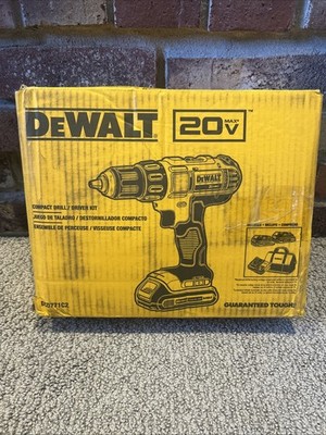 DEWALT DCD771C2 20V Cordless Drill/Driver Kit