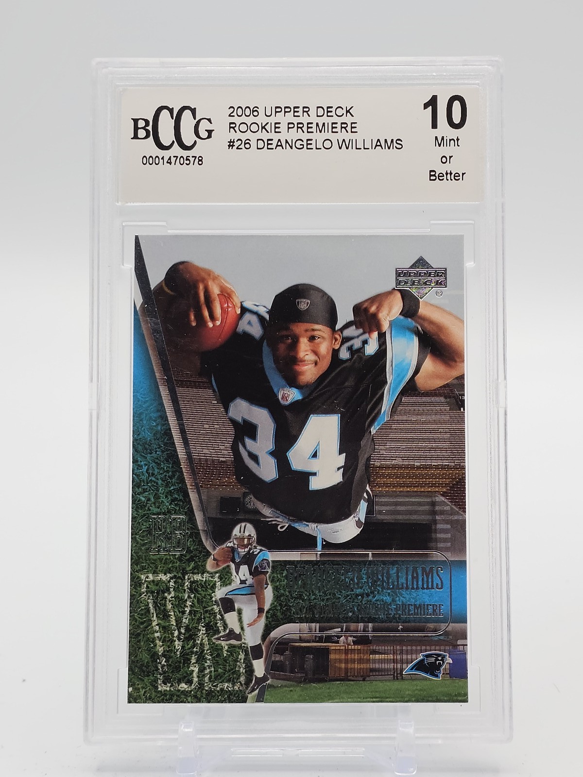 DeAngelo Williams Upper Deck Rookie Premiere #26 Base