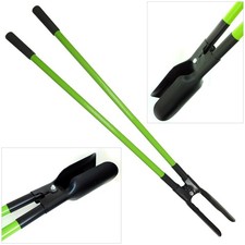 Fence Post Hole Digger Fencing Auger Crossover Digging Spade Fibreglass Handles