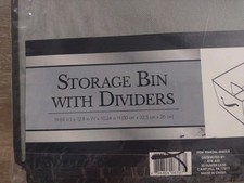 Closet Organizer 11 Inch, Drawer Dividers For Clothes, Gray