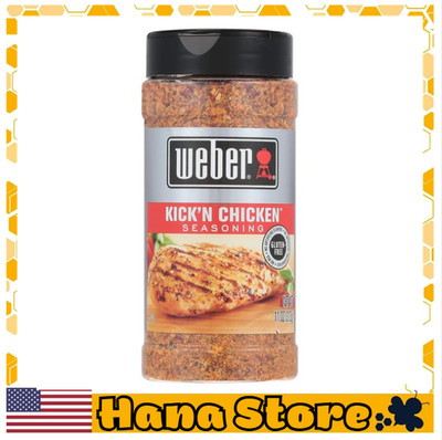 Kickn Chicken Seasoning, 11 Ounce Shaker