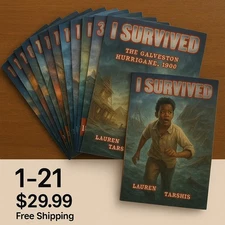 I Survived Series Complete Books Set (21 Books) 