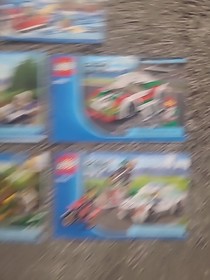 Lego City 60106, 60053, 4437, 60042, 60157 Manual Only Lot