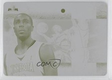 2009-10 Panini Studio Rookie Printing Plate Yellow 1/1 Wayne Ellington #133 1u6