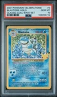 Blastoise Holo 2 PSA 10 Celebrations Classic Collection Pokemon Card Game *2
