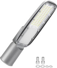 LAMPIONE STRADALE A LED ESTERNO IP65 FARO LED LAMPADA STRADALE DA 30 WATT