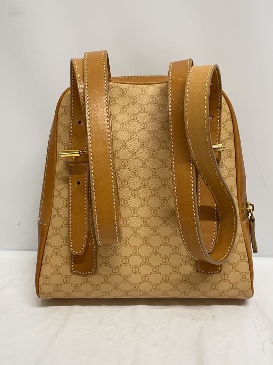 CELINE Macadam Pattern Side Scratches Backpack BE… - image 3