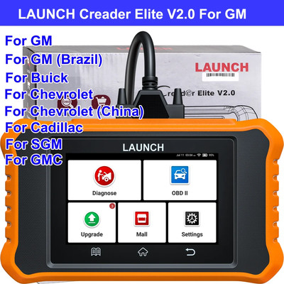 X-431 Creader Elite V2.0 Für GM Für Chevrolet Für Buick Für Cadillac Alle System