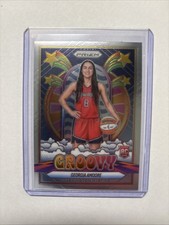 2025 Panini Prizm WNBA Georgia Amoore RC Rookie Groovy SP Washington Mystics