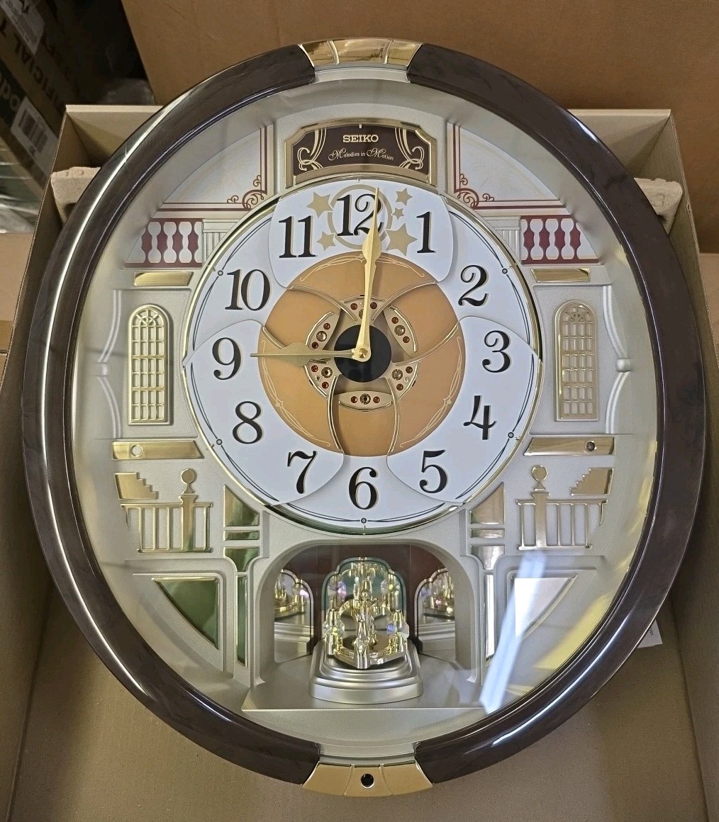 Seiko Melodies In Motion Special Collector's Edition Musical Wall