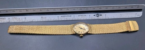 🔥 VINTAGE BUCHERER 10K GOLD FILLED 17 JEWEL WRIST WATCH ORIGINAL BAND WORKS - Picture 20 of 23