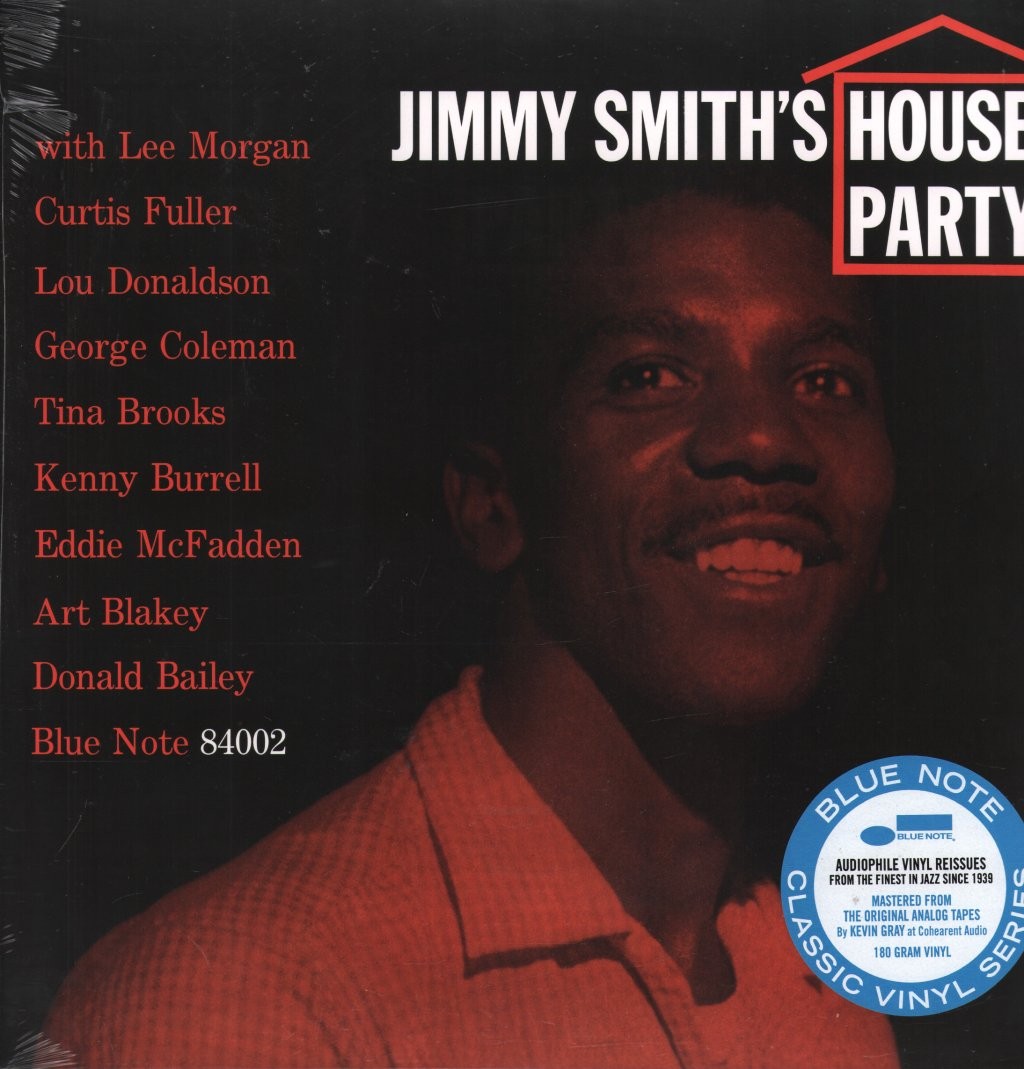 Jimmy Smith House Party LP vinyl Europe Blue Note 2025 180g audiophile vinyl