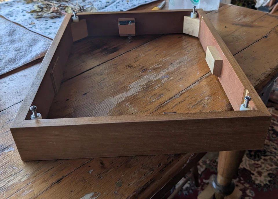 ZÓCALO THORENS TD 166 - BUEN ESTADO - SIN BISAGRAS NI PLACA INFERIOR NI PIES Foto 4 de 4