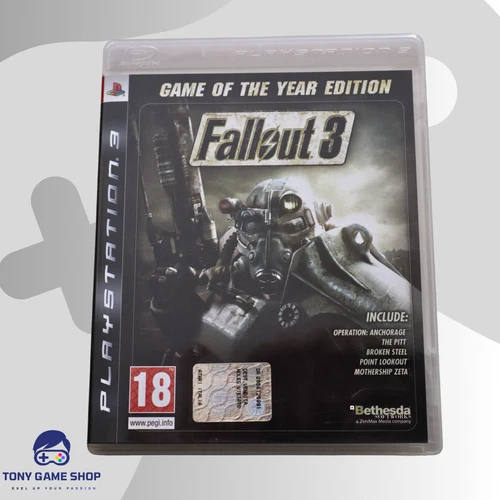 Fallout 3 Game of the Year Edition PS3 PAL FR Sony PlayStation GOTY COMPLETE CIB