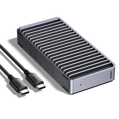 40Gbps M2 SSD Gehäuse, USB4 NVMe Gehäuse kompatibel mit Thunderbolt 4 bis zu ...