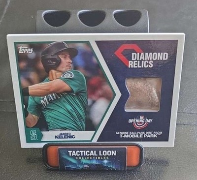 2022 Topps Opening Day Jarred Kelenic Diamond Relic Dirt T-Mobile Park