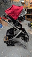 Uppababy Vista Stroller with 2 sits for 2 kids and Newborn Bassinet Model 0101