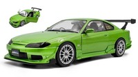 Solido Nissan Silvia (S15) Coupe SPEC-R Aero 1999 Met.Green 1:18