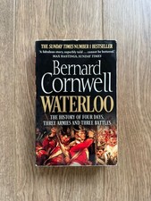 Waterloo by Bernard Conrwell (Hardcover 1997) Very Good Condition