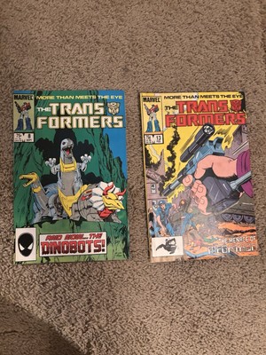 Transformers Marvel Comics 1985 Lot Of 2 #8 And #13 