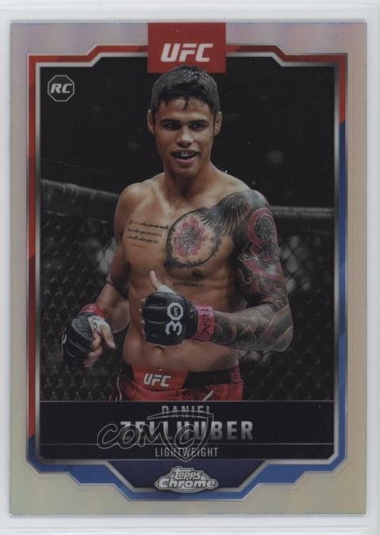 2025 Topps Chrome UFC Refractor Daniel Zellhuber #189 1d2q